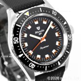 ニバダ グレンヒェン NIVADA GRENCHEN アンタークティック アクアマー ブラック トロピックラバーストラップ 32068A01 腕時計 メンズ 自動巻き ANTARCTIC