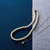  ガラスパールネックレス･ペンダントセット ホワイト 9045  内祝 内祝い お祝 御祝 記念品 出産内祝い プレゼント 快気祝い 粗供養 引出物