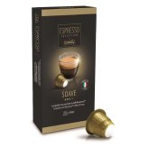 Caffitaly（カフィタリー）ネスプレッソ互換カプセルアソート　140カプセル入り（SOAVE／DECISO／VIVACE）#20292　自宅やオフィスのまとめ買い、ストック
