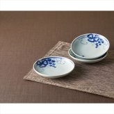 波佐見焼 古染青磁ぶどう絵 デザート5P 009-470M  内祝 内祝い お祝 御祝 記念品 出産内祝い プレゼント 快気祝い 粗供養 引出物