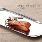 キーストラップ  キーホルダー 名入れ 名前入り ネームタグ レザー 本革 栃木レザー 牛革 ヌメ革 刻印可能 イニシャル アルファベット チャーム キーリング キーチェーン ラゲッジタグ ハンドメイド おしゃれ プチギフト プレゼント ギフト 記念品
