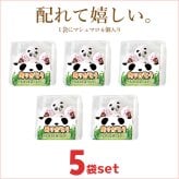 メール便送料無料 パンダ ありがとう おめでとう マシュマロ お菓子 お配り 6個入り×5袋セット 気持ちを笹げます 感謝 お祝い 小分け 大量 友達 可愛い おもしろ 楽しい Thank you かわいい お返し 動物 ぱんだ プレゼント ギフト 贈り物 配る いちご