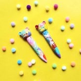 １つでたくさんの色がかける クレヨン 知育玩具 誕生日プレゼント 出産祝い 名前入り おえかき ギフト はじめてのおえかき 名入れ スティッククレヨン こども 世界にひとつ カラフル