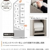 トイレ収納 スリム トイレ 薄型 15cm 引き出し付き すき間収納 トイレットペーパー 12ロール キャスター付き サニタリー 省スペース トイレブラシ収納 収納棚 コーナー ハイタイプ 幅15