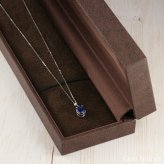  ブルーサファイア 　１．０４６ct 　ダイヤモンド　ネックレス 　ペンダント プラチナネックレス Pt900　ネックレス レディース 一粒ネックレス  誕生石 シンプル Drops