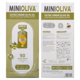 ミニオリバ　エキストラバージン　オリーブオイル　12.8g×50パック　スペイン産　#62230　小分け　かわいいデザイン　携帯にも便利  お買い物マラソン　今使えるクーポン配布中　送料無料