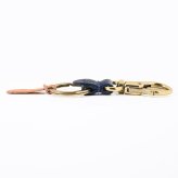 イルビゾンテ キーリング キーホルダー メンズ レディース バケッタレザー 本革 ネイビー C0551 P 866 SKH016PG0020BL137