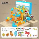 磁力レールブロック 鉄道キューブ 68PCS 電車 161PCS 地下鉄 92PCS 磁力ブロック 車 パズルブロック おもちゃ 空間認知 思考力 創造力 組立て 操縦 教育 知育 磁力レール  JR キューブ型ブロック 3歳 幼児 幼稚園 こども 贈り物 誕生日 パーツ 遊び パズルブロックトイ ホビー 知育玩具 クリスマスプレゼント