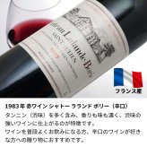 1983年 名前入り彫刻 生まれ年 赤ワイン シャトー ラランド ボリ 辛口 昭和58年 名入れ 誕生日プレゼント ワインセット 木箱入【送料無料】