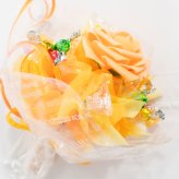 キャンディー フラワー ミニミニ ブーケ ギフト 卒業 卒園 オレンジ むらさき ピンク 赤 水色 青 黄緑 黄色 花 造花 誕生日 プレゼント ギフト 女性 祖母 友達 退職祝い 上司 還暦祝い 結婚記念日 母の日 両親 お祝い 発表会 子供会 送料無料