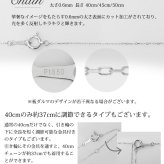 プラチナ ネックレス ダイヤモンド ネックレス 計0.08ct 一粒ダイヤ PT900 プラチナ900 白金 フクリン チェーンの長さ 40cm シンプル 華奢 上品 リュシー 彼女 妻 女性 レディース 誕生日 プレゼント ハロウィン 【品番：CG-RMP-N13196A】