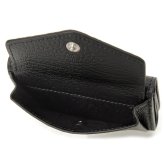 メゾン マルジェラ　Maison Margiela　三つ折り財布　S36UI0416 P4455 T8013　ブラック　レザー　コンパクト財布　ミニウォレット