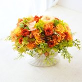 プリザーブドフラワーのアレンジメント 【Interior Flowers Vince】 ヴィンス -バラの花が届ける素敵な空間- 誕生日 花 プレゼント お礼 お祝い 本物 グリーン ナチュラル ギフト メッセージ 送料無料 お礼 プリザーブド プレゼント おしゃれ リビング インテリア 枯れない花 土日発送 母の日 敬老の日 お中元 お歳暮 interir flowers vince