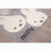 ミッフィー miffy ロングトイレマット カーム グレー トイレ用品 送料込み