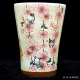 【ギフト プレゼント】サンリオ 九谷焼 タンブラー 麗和コラボ 3種 コップ カップ 大人可愛い 和風 贈り物 九谷結窯
