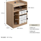 収納ワゴン キャスター付き デスクワゴン サイドワゴン ランドセルラック リビング収納 回転式 リバーシブル 目隠し収納 隠しキャスター 幅42cm 引き出し付き ファイル収納 書類収納 学習収納 デスク下収納 おしゃれ 北欧 木製 スリム 子供部屋 新生活