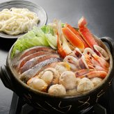 北海道 石狩鍋 セット 秋鮭切身8切 ほか 鍋セット 冷凍 サケ 味噌鍋 鍋料理 みそ味