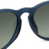 レイバン Ray-Ban サングラス エリカ ローブリッジフィット UVカット アイウェア ボストン ウェリントン 0RB4171F 681311 57 メンズ レディース ユニセックス ラバーブルー+グレーグラデーション 海外正規品