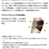 中山式 ボディフレーム ひざ用 パワーフィット Mサイズ 1個入り 膝 サポーター 固定 左右兼用 ブラック 加圧 安定 ズレない スポーツ ウォーキング 日常生活 関節 サポート