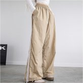 トラックパンツ レディース 通販 サイドライントラックパンツ ラインパンツ サイドラインパンツ ワイドパンツ シャカシャカパンツ ダンスパンツ 長ズボン レディースパンツ ボトムス 部屋着 ウエストゴム スポーツ ランニング カジュアル おしゃれ かわいい