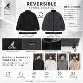  KANGOL カンゴール ブルゾン ジャケット リバーシブル レディース メンズ ボア ハイネック ダブルジップ 防寒 ブランド ロゴ ゆったり おしゃれ ストリート カジュアル アウター 高校生 秋 冬 M L LL 2026FW Karlas 別注