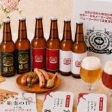 敬老の日 プレゼント クラフトビール 飲み比べ 6本ソーセージセット ありがとう コースター おじいちゃん おばあちゃん 感謝
