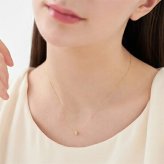 【無料ラッピング】  ヨンドシー 4℃ K18イエローゴールド ネックレス ダイヤモンド ブランド 正規品 新品 ギフト プレゼント 人気 おすすめ 誕生日 記念日 クリスマス 送料無料