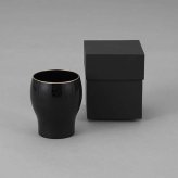 器の木　プレミアムカップ（黒） インテリア 漆器 盆 カタログギフト 景品 粗品
