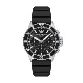 エンポリオアルマーニ EMPORIO ARMANI 腕時計 メンズ ソーラー クロノグラフ シリコン AR11830【2026 新作】