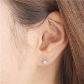 ダイヤモンドピアス Pt900 0.3ct スタッドピアス プラチナ レディース アクセサリー ジュエリー 天然石 宝石 一粒ピアス 両耳用 シンプル フォーマル 記念日 ギフト プレゼント