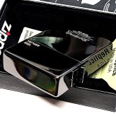 ZIPPO オールドロゴ 1935復刻 レプリカ ジッポ ライター ブラックニッケル シンプル 彫刻 角型 外ヒンジ 3バレル かっこいい 銀差し 黒 おしゃれ 高級 メンズ プレゼント ギフト