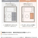 3WAYリクライニングソファベッド 幅135cm×奥行87cm×高さ77cm(座面高:44cm) 省スペース コンパクト 天然木 スチール ポリエステル ウレタンフォーム Sバネ 組立品 省スペースとお部屋でのくつろぎやすさを両立した アイボリー