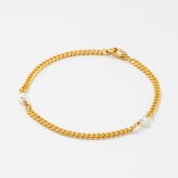 ステーションツー パールブ レスレット 喜平 キヘイ シルバー ゴールド アクセサリー ペアアクセ ギフト