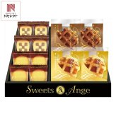 スイーツアンジュ ベルギーワッフルと焼菓子 ギフトセット 計12個入 スイーツ 個包装 焼き菓子 詰め合わせ クッキー ワッフル【北海道・沖縄県・離島 配送不可】