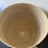 鉢カバー おしゃれ 大型 14号 11号 L M サイズ 植木鉢 KONTON コントン アルマ ユー 丸型 ラウンド 竹 バンブー 室内 屋内 高級 北欧 モダン ナチュラル 観葉植物用 シンボルツリー サボテン 多肉植物 特大 玄関 プランター 底穴なし