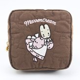 サンリオ マロンクリーム キルティングポーチ レトロ サンリオキャラクターズ5 Sanrio