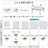 リバーシブルコーデュロイ保温綿入こたつ布団-ロア 230x190cm SAI 彩 長方形 こたつ布団単品 保温 あったか 掛け布団 かけふとん コタツ 炬燵 こたつぶとん おしゃれ シンプル ベーシック ナチュラル 北欧 高級感 ブラウン ベージュ 冬用