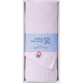 今治365 II フェイスタオル ピンク [26-0545-059] TQS0553211P ｜ 綿100% プレーンカラー ｜ 洗顔用 浴用 台拭き ｜ ギフト 化粧箱入