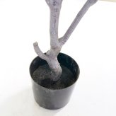 観葉植物 造花 フィカス ベンガレンシス BROWN 全高約170cm 大型 フェイクグリーン 高級 本物そっくり リアル おしゃれ インテリア 人工観葉植物 アーティフィシャルグリーン オフィス 店舗 ホテル 開店祝い 室内 リビング 玄関 風水 ゴムの木 ベンガルゴム