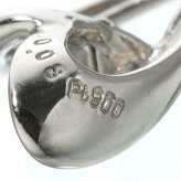 ネックレス レディース プラチナ Pt900 ダイヤモンド 0.03ct 一粒 ペンダント ジュエリー アクセサリー シンプル 上品 華奢 記念日 誕生日 プレゼント ギフト
