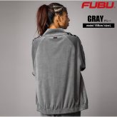  FUBU フブ ベロア トラックジャケット メンズ フルジップ ダブルジップ ブルゾン スポーティ ライトアウター ストリート ヒップホップ オーバーサイズ 秋冬 M L XL XXL 大きいサイズ レディース 黒 fam-62709 2026FW