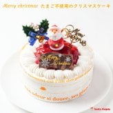 クリスマス卵アレルギー対応ケーキ5号  15cm(4～5人前)☆ご予約受付中! 2026年