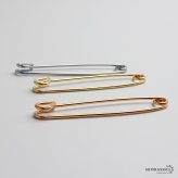 カラーピン カラーバー 安全ピン 穴なしok メンズ 3色 スーツ オフィス 紳士 お洒落 シャツ ネクタイ メタリック ボール シンプル クラシカル 男性