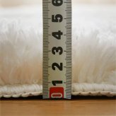 ラグ カーペット マット ー もこもこ ふわふわ ファー 北欧 オシャレ かわいい 冬 あったか シャギー 丸い 丸形 厚手 新生活
