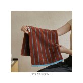 タオル ストライプ 通販 フェイスタオル 綿100 コットン  顔拭きタオル 洗顔タオル ストライプ柄 おしゃれ かわいい オシャレ 可愛い 洗面所 お風呂 キッチン 手拭きタオル バスルーム 柔らかい 吸水性 旅行 プール スイミング 水泳 ジム スポーツ
