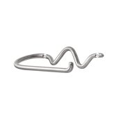 ferm LIVING ファームリビング トイレットペーパー ホルダー Curvature トイレットペーパーホルダー真鍮 おしゃれ タオルハンガー 真鍮製 ウォールハンガー 北欧 雑貨 インテリア ブランド おすすめ うねうね