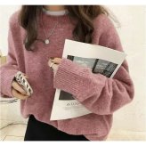 ニット レディース 通販 ニットトップス セーター プルオーバー 長袖 チュニック ロング丈 レディースニット あったかい 暖かい ナチュラル シンプル きれいめ ゆったり お出かけ デイリー 通勤 通学 おしゃれ かわいい 秋 冬