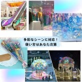 オーロラ フィルム 30cm×100cm レインボー 透明 ショーウィンドウ シート