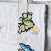マークジェイコブス MARC JACOBS THE CAMP PATCHWORK DENIM LARGE TOTE BAG ザ キャンプ パッチワーク デニム ラージ トート バッグ 2P6HTT007H02 レディース バッグ