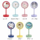 スタンドクロック サンリオ 定形外 送料無料 SNR011 時計 置時計 ウォッチ キティ シナモロール クロミ マイメロディ ポムポムプリン ポチャッコ ハンギョドン デスク用 かわいい ギフト